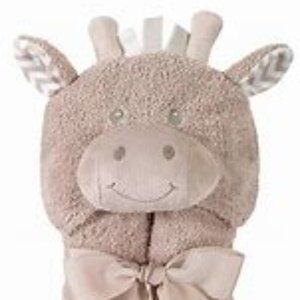 Stephan Baby Terry Giraffe Hooded Towel
